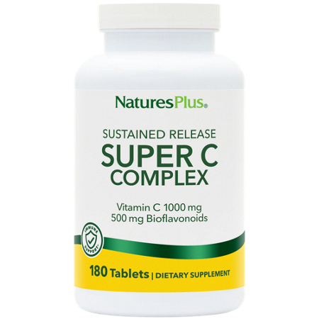 Natures Plus Super Vitamin C Complex tablets front