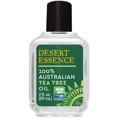 Desert Essence 100 Percent Australian Tea Tree Oil bottle front