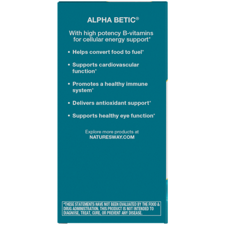 Alpha Betic Multivitamin Diabetic Nutrients box view 5