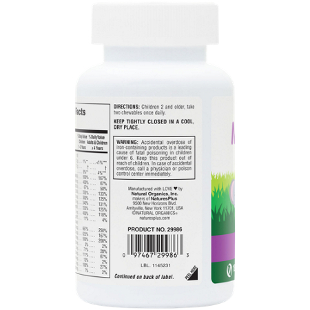 Natures Plus Animal Parade Multivitamin Kids Grape tablets view 4