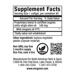 Supplement Facts label for Oreganol Softgels 140 MG