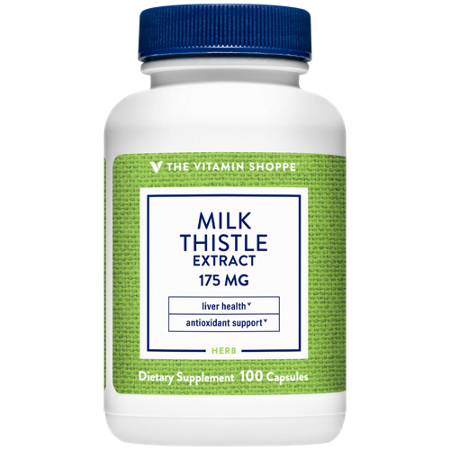 The Vitamin Shoppe Milk Thistle Extract capsules 175 MG view
