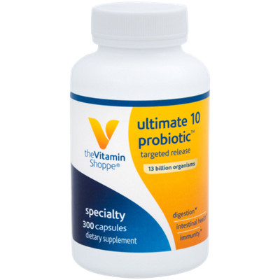 The Vitamin Shoppe Ultimate 10 Probiotic, 13 Billion, Shelf Stable
