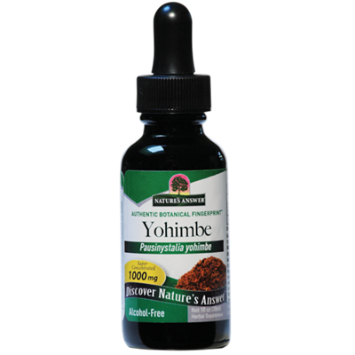 Yohimbe - Super Concentrated & Alcohol Free - 1,000 MG Per Serving (1 fl oz)