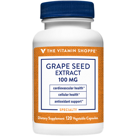 The Vitamin Shoppe Grape Seed Extract capsules 100 MG view