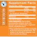 Supplement label for 3 MG Melatonin Sleep Tablets