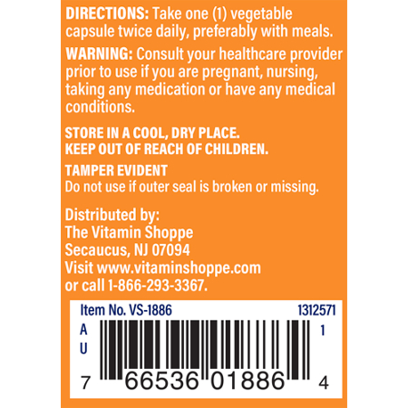 The Vitamin Shoppe Alpha Lipoic Acid 300 MG Directions