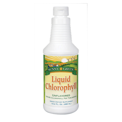 Sunny Greens Liquid Chlorophyll 100 MG Unflavored (16