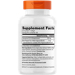 Supplement Facts label for High Absorption CoQ10 100 MG