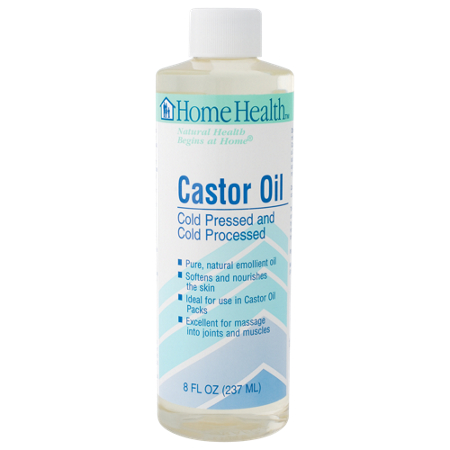 Home Health Pure Castor Oil bottle front