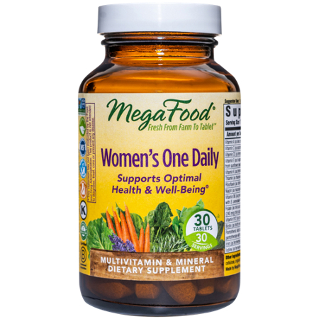 MegaFood Women's One Daily Multivitamin bottle front