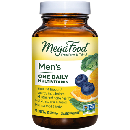 Megafood Men's One Daily Multivitamin bottle front