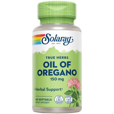 Oil of Oregano - 150 MG in Extra Virgin Olive Oil Base (60 Softgels)