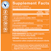 Supplement Facts label for Glucosamine Chondroitin MSM capsules
