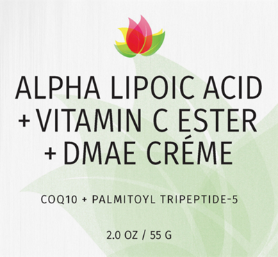 Alpha Lipoic Acid Vitamin C Ester and DMAE Creme