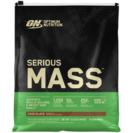 Optimum Nutrition Serious Mass Powder bag front