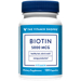 The Vitamin Shoppe Biotin 120 capsules front