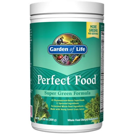 Garden of Life Perfect Food Super Green Formula Powder front