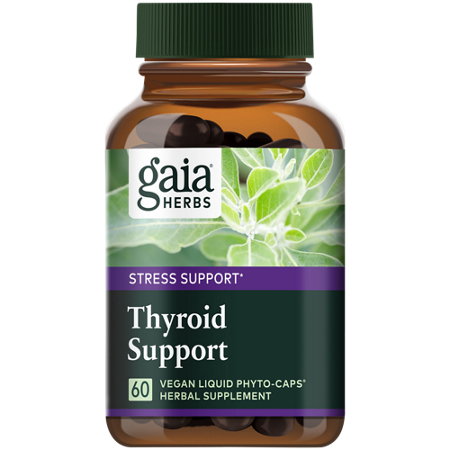 Gaia Herbs Thyroid Support capsules 60 MG view 4