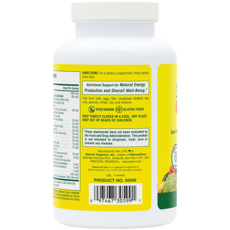Natures Plus Source of Life Multivitamin Iron Free tablets view 4