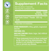 Garlic Supplement Facts Label, 600 MG Capsules