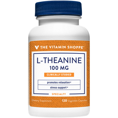 L-Theanine - Promotes Relaxation & Stress Support - 100 MG (120 Vegetarian Capsules)