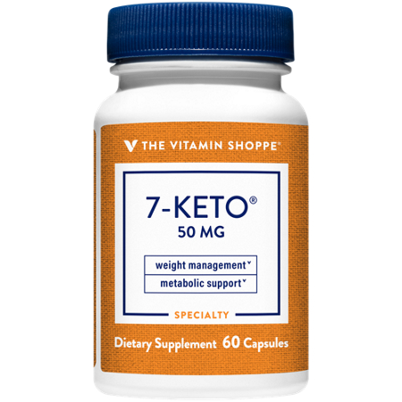 The Vitamin Shoppe 7-Keto for Weight Management 60 capsules 50 MG view