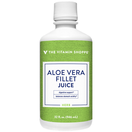 The Vitamin Shoppe Aloe Vera Fillet Juice bottle view