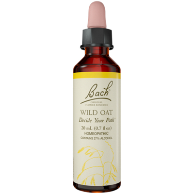 Wild Oat for Deciding Life's Path, Natural Homeopathic Flower Essence (20mL Dropper)