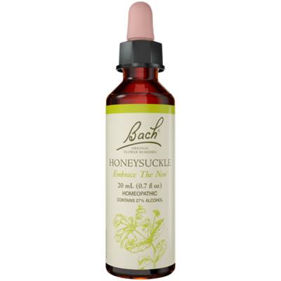 Honeysuckle for Embracing the Now, Natural Homeopathic Flower Essence (20mL Dropper)