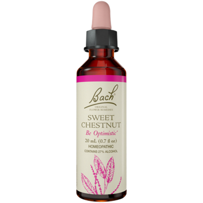 Sweet Chestnut for Optimism, Natural Homeopathic Flower Essence (20mL Dropper)