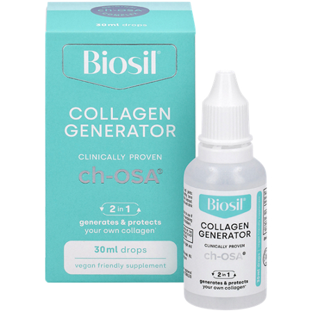 Biosil Advanced Collagen Generator 30ml box and bottle front
