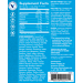Supplement Facts label for Trace Mineral Liquid Source of Ionic Trace Minerals