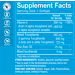 Supplement Facts label for High Gamma Vitamin E 400 IU Softgels