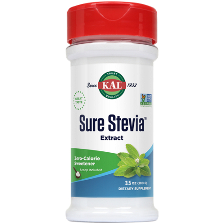 KAL Pure Stevia Extract powder front