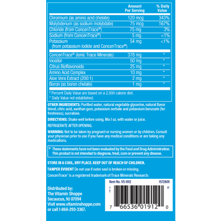 The Vitamin Shoppe Liquid Multivitamin Directions