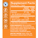 Supplement Facts label for The Vitamin Shoppe Policosanol Tablets 10 MG
