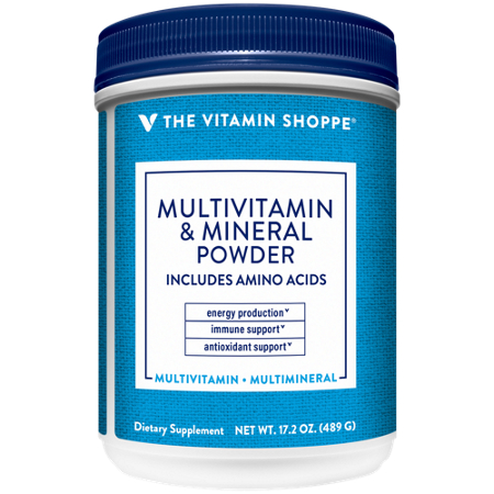 The Vitamin Shoppe Multivitamin Mineral Powder jar front
