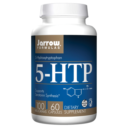 Jarrow Formulas 5-HTP Supports Serotonin Synthesis capsules 100 MG front