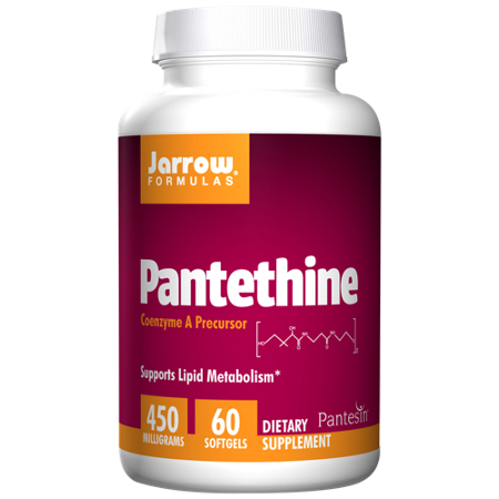 Jarrow Formulas Pantethine 450 MG Softgels Bottle Front