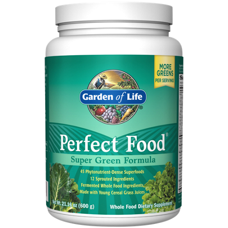 Garden of Life Perfect Food Super Green Formula Powder front
