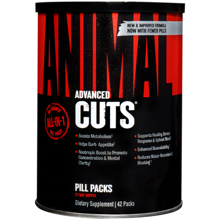 Animal Advanced Cuts pill packs front