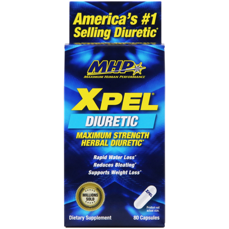 MHP Xpel Diuretic Maximum Strength Herbal Diuretic box front