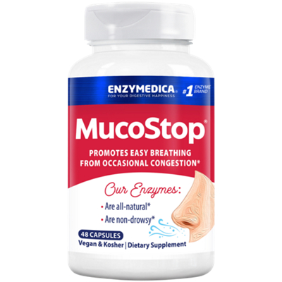 MucoStop - All Natural Seasonal Defense Support (48 Capsules)
