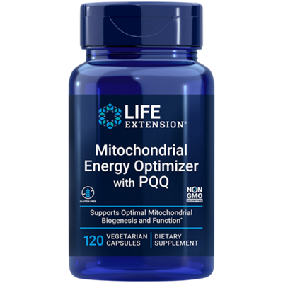 Mitochondrial Energy Optimizer with PQQ (120 Vegetarian Capsules)