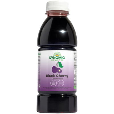 Pure Black Cherry Concentrate - Unsweetened, 100% Juice (16 Fluid Ounces)