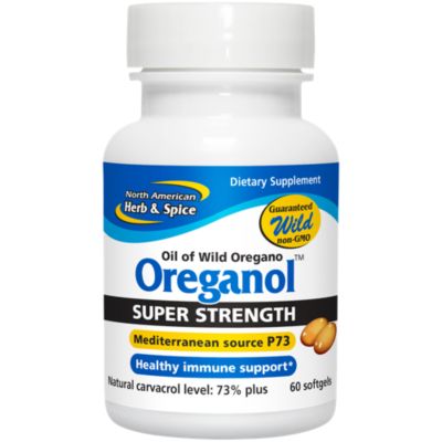 Oreganol Super Strength - Oregano (60 Capsules) by N.American Herb ...