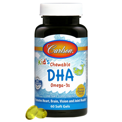 Carlson For Kids Chewable DHA - Orange