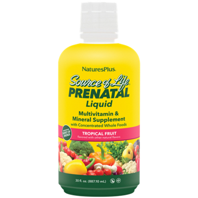 Source of Life Prenatal Liquid Multivitamin - Tropical Fruit (30 Fluid Ounces)