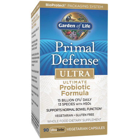 Garden of Life Primal Defense ULTRA Probiotic Formula box front
